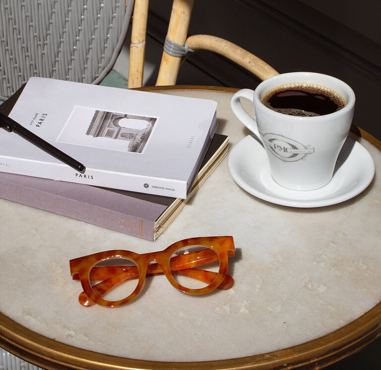 Kai Honey Tortoise Blue Light Readers