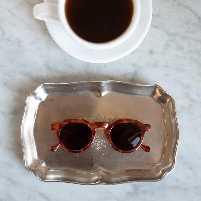 Koa Tortoise  Brown Lens Sunglasses