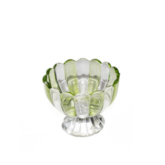 Striped Pedestal Candy Bowl