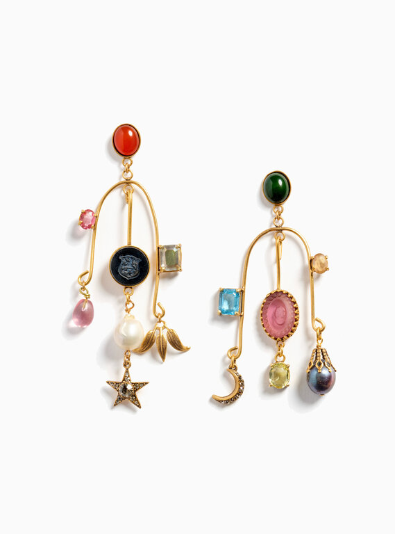 Fallen Aristocrat Earring- Aristocrat Chandelier,  No.2