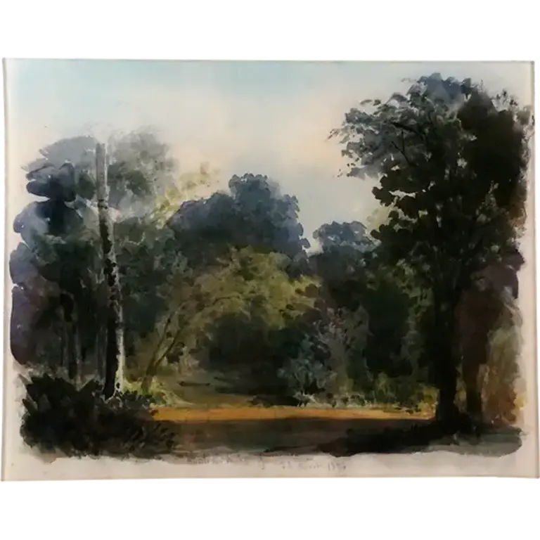 John Derian 19c. French Watercolor Tray #3 Tray