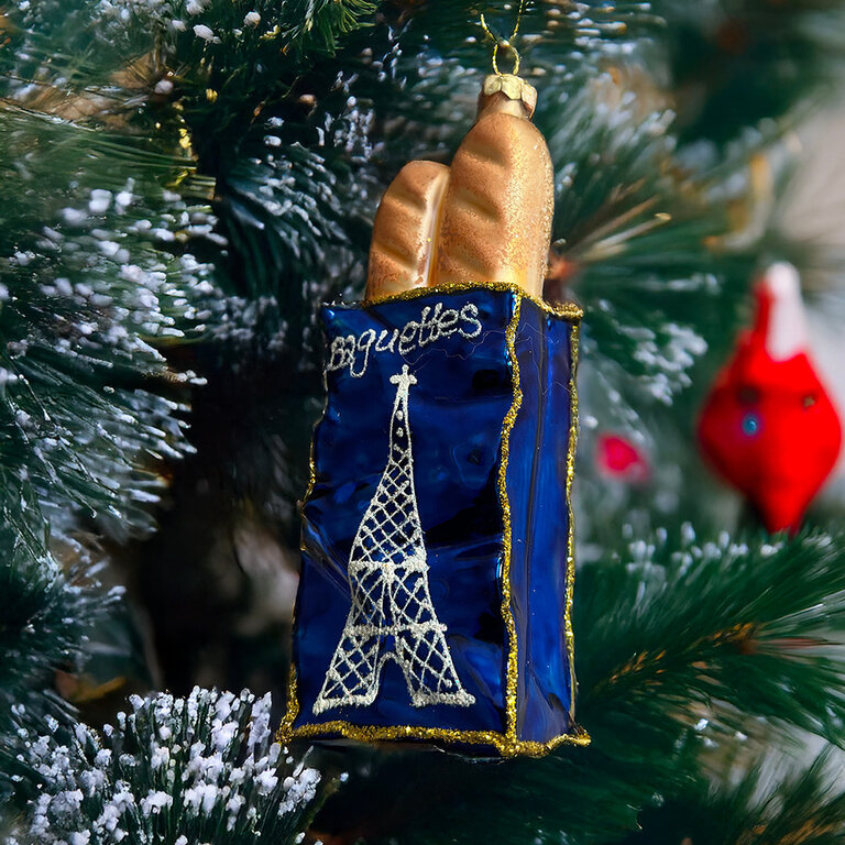 French Baguette Ornament