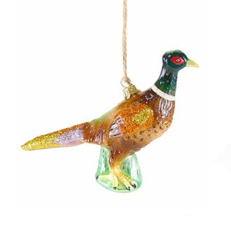 Frost Field Pheasant Ornament