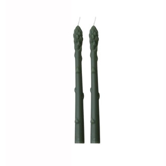 Asparagus Taper Candle