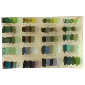 John Derian Green Tones Letter Tray