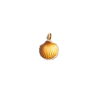 Fallen Aristocrat Small Amber Seashell Charm