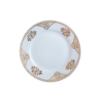 Noritake Gold & Cream China Salad Plate