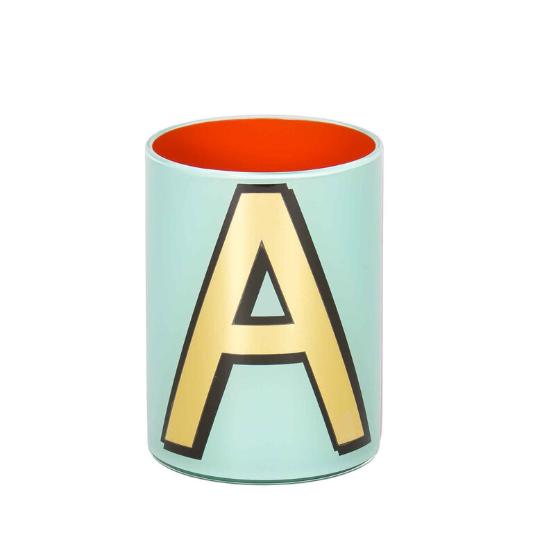 Bridie Hall Alphabet Brush Cup A–M