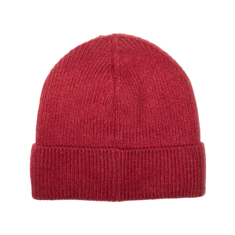 Burgundy Cashmere Blend Beanie