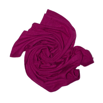 Gaston Purple Cashmere Blend Scarf