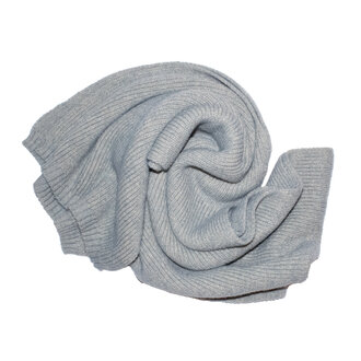 Lea Petrol / Teal Cashmere Blend Scarf