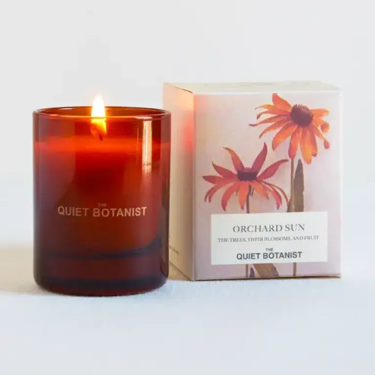 The Quiet Botanist Orchard Sun Mini  Candle