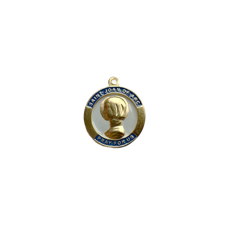 Fallen Aristocrat Charm- St. Joan of Arc Medal