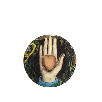 John Derian Heart In Hand Plate