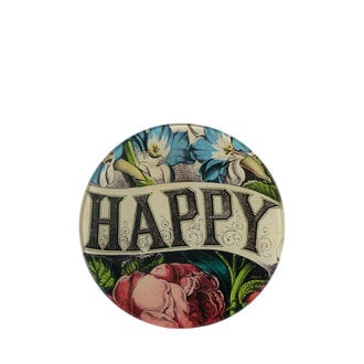 John Derian Happy Plate