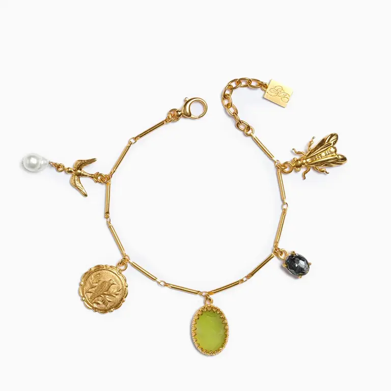 Fallen Aristocrat Napoleonic Bee Charm