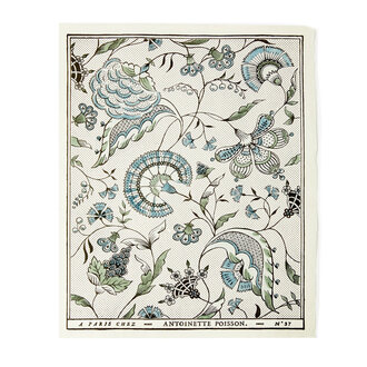 Antoinette Poisson Jaipur Blue Domino Paper