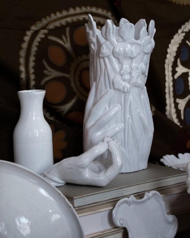 Astier de Villatte Serena Ceramic Vase