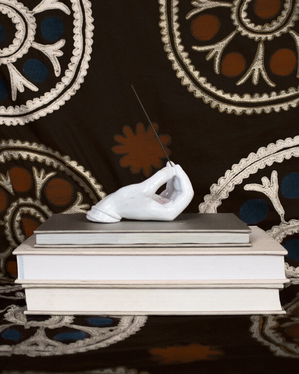 Astier de Villatte Serena Hand Incense Holder