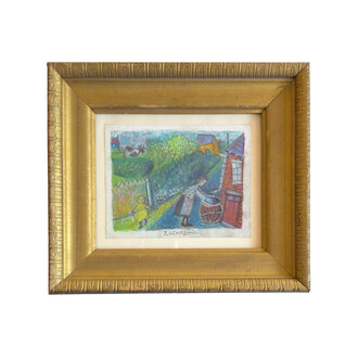 Raymond Debiève Framed Corde à Sauter (Jumping Rope), 2009