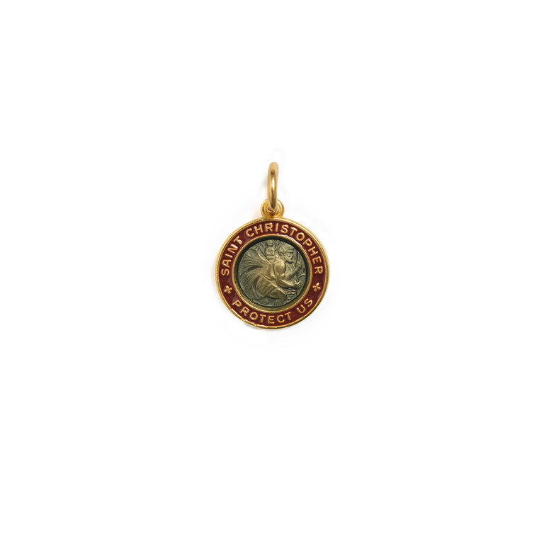 Fallen Aristocrat St. Christopher Medal