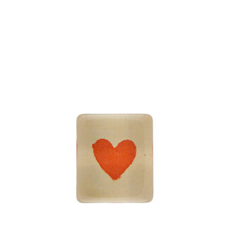 John Derian 18th c. Heart Rectangular Charm
