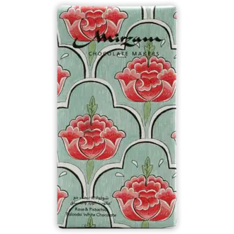 Mirizam Chocolates Rose & Pistachio White  Chocolate