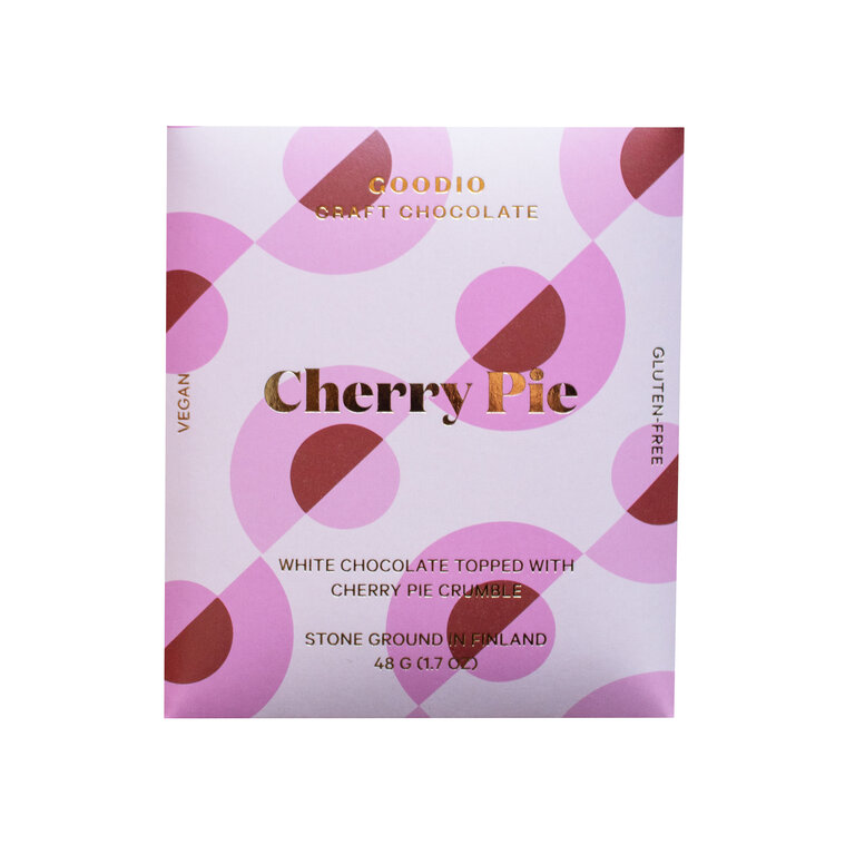 Goodio Cherry Pie Organic White Chocolate