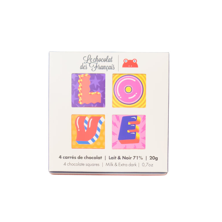 Le Chcolate Des Francais Chocolate Love Box