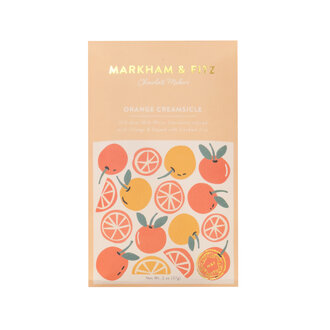 MARKHAM & FITZ Orange Creamsicle White Chocolate Bar