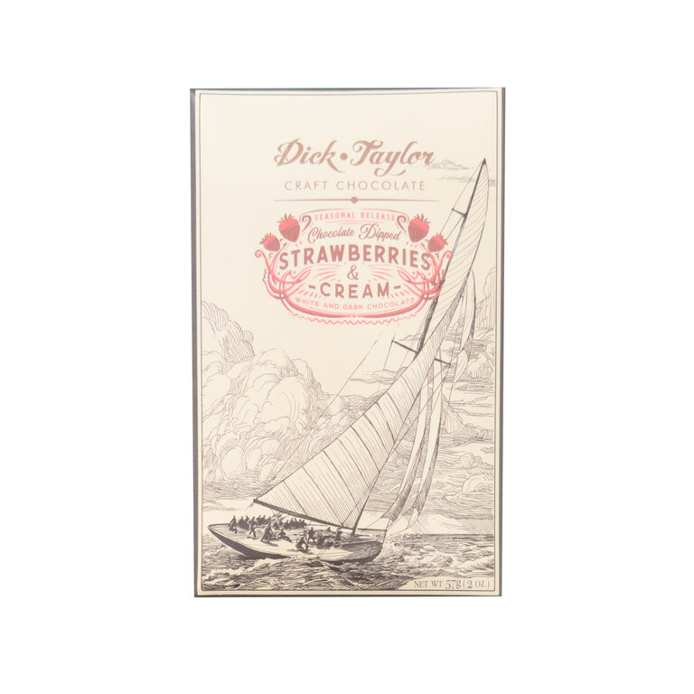 Dick Taylor Chocolate Dipped Strawberries & Cream