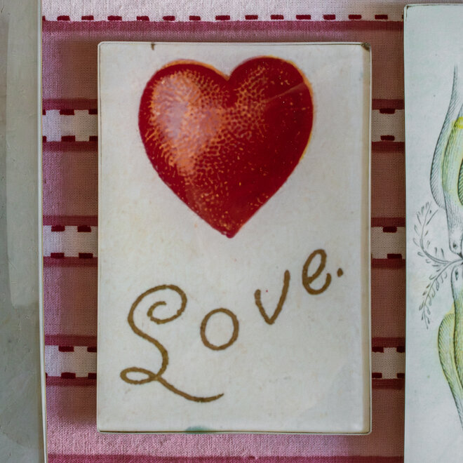 My Love 3.5x7 Rect. Tray - The Paris Market