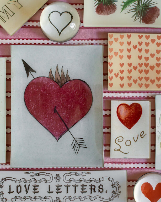 John Derian Shooting Arrows Rectangular Tray