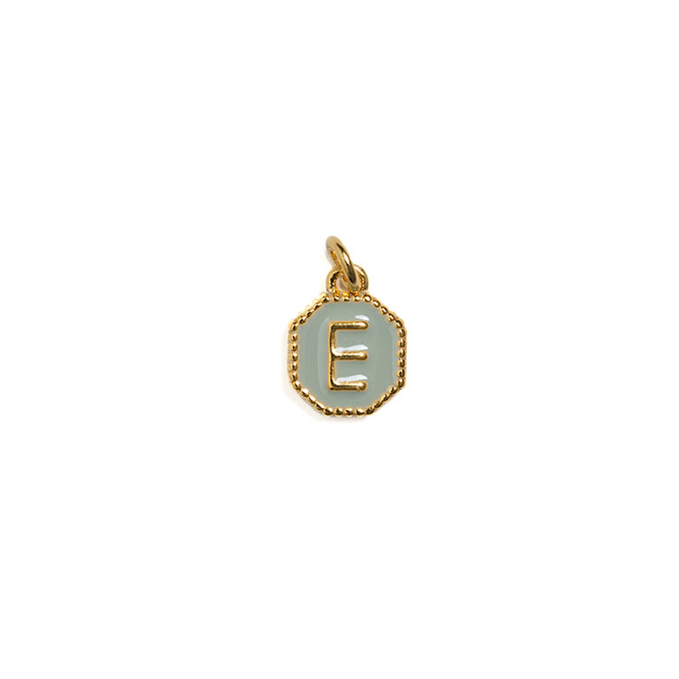 Fallen Aristocrat Dove Alphabet Octagon Charm