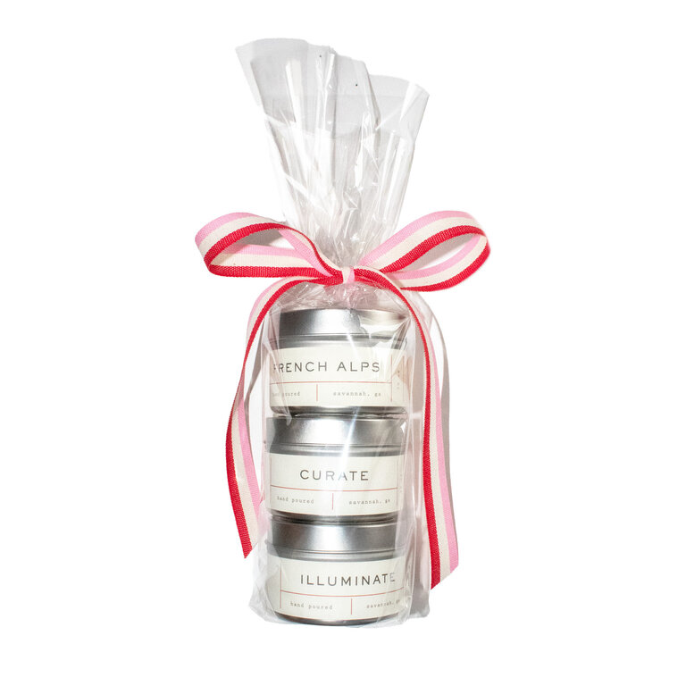 The Paris Market Travel Candle Trio