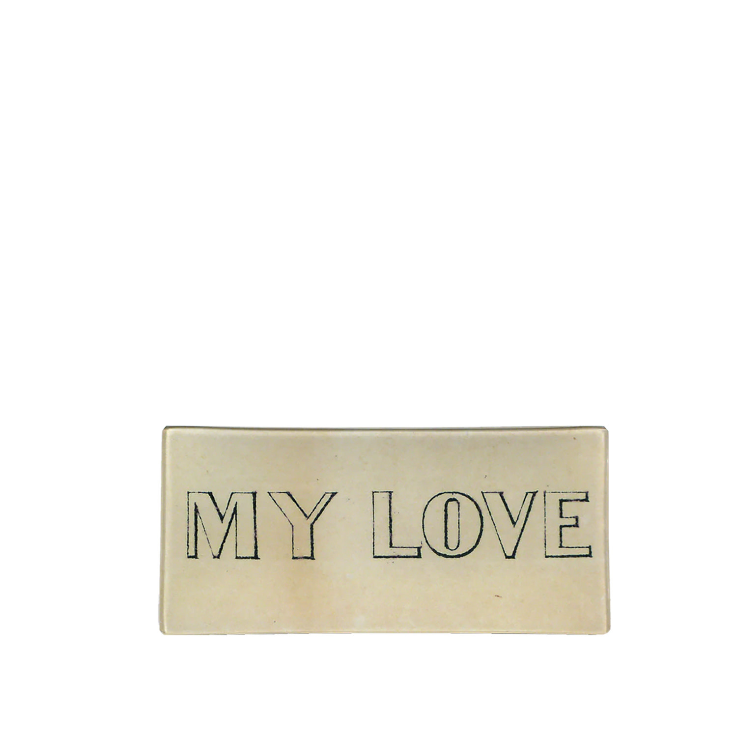My Love 3.5x7 Rect. Tray - The Paris Market