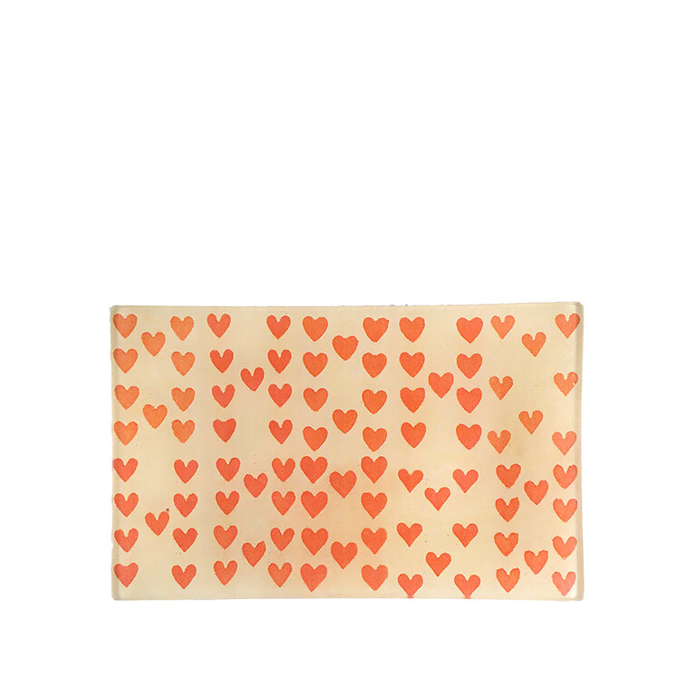 John Derian Heart Rows Cell Phone Tray