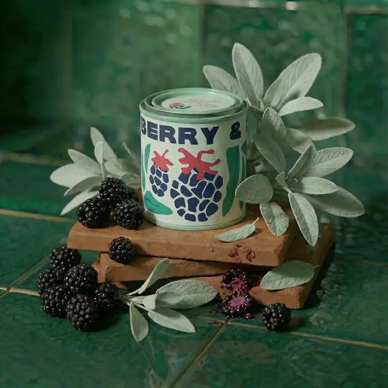 rewind Blackberry & Sage Tin Candle