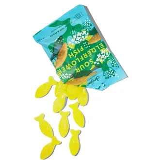 BonBon Sour Elderflower Swedish Fish Candy