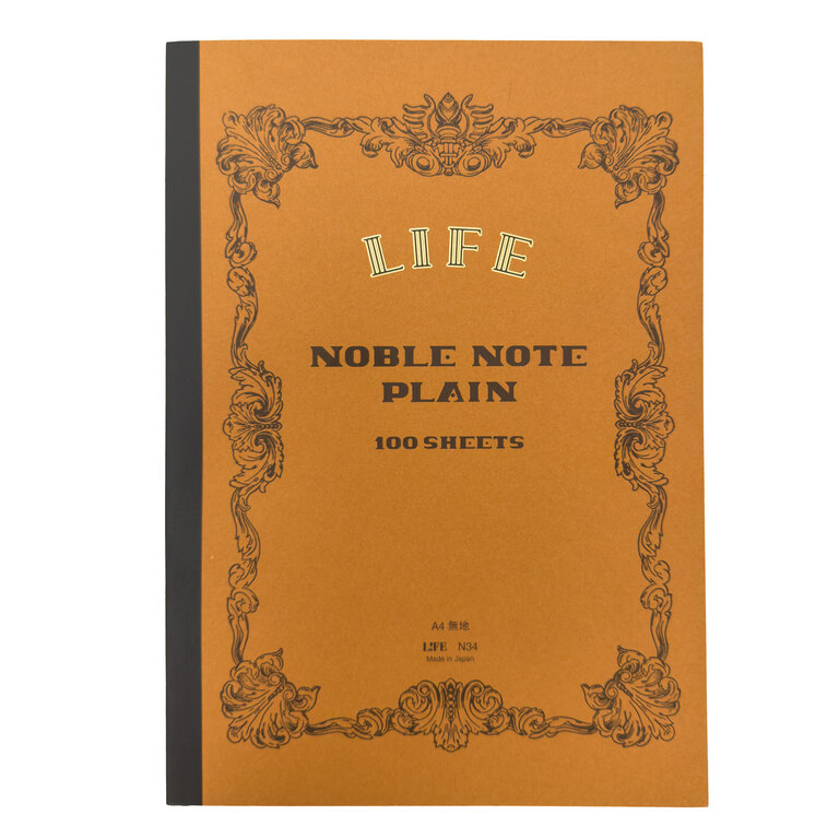 LIFE Brown Noble Note Plain Notebook