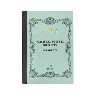 LIFE Blue Noble Note Ruled Notebook