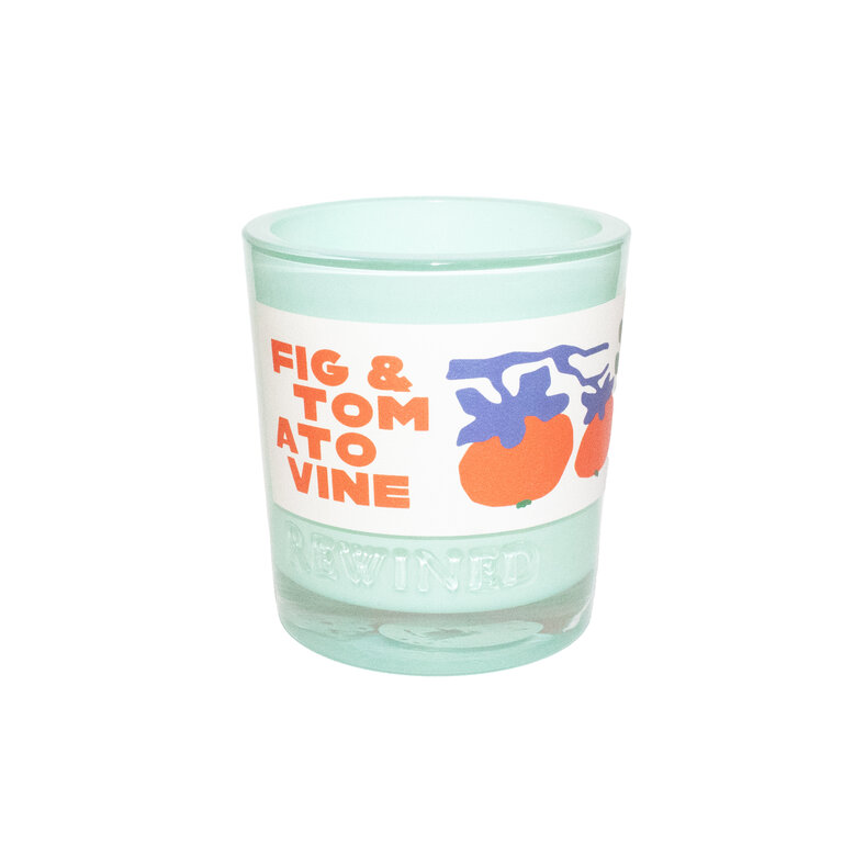 rewind Fig & Tomato Vine Glass Candle