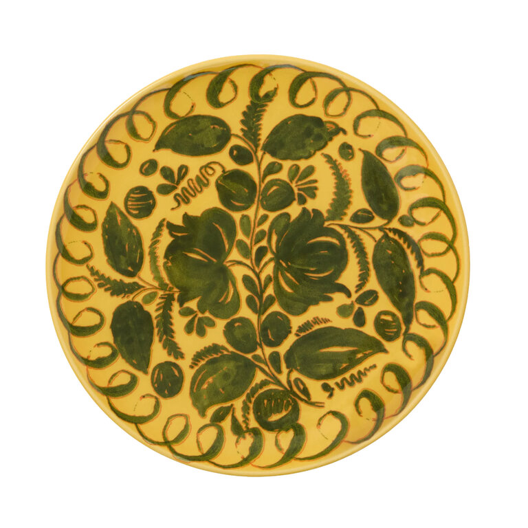 Mustard Amalfi Dinner Plate