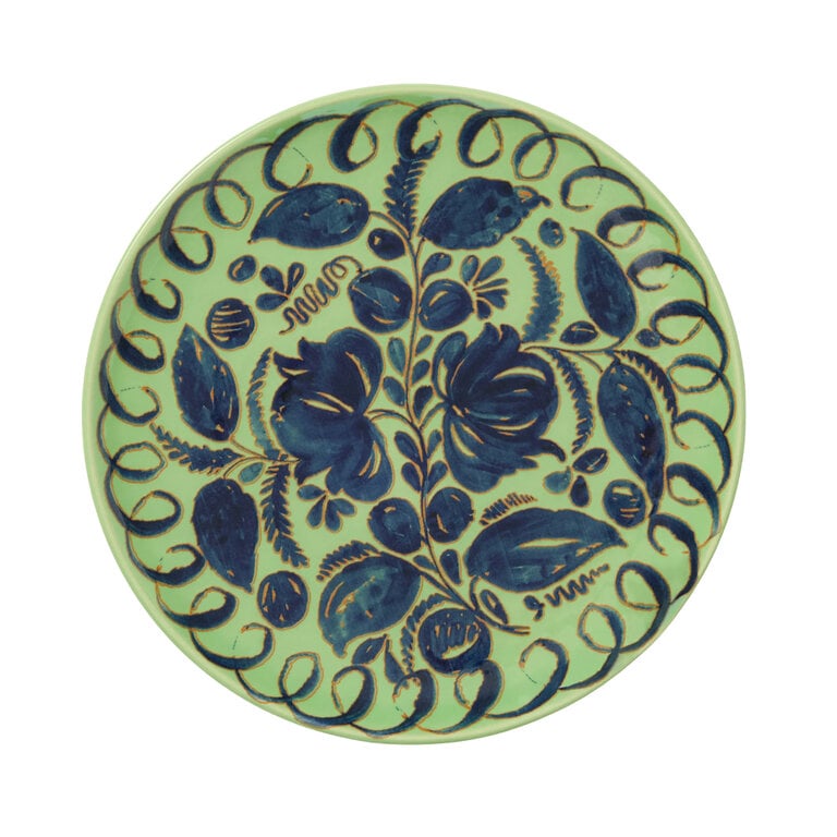 Green  Amalfi Dinner Plate