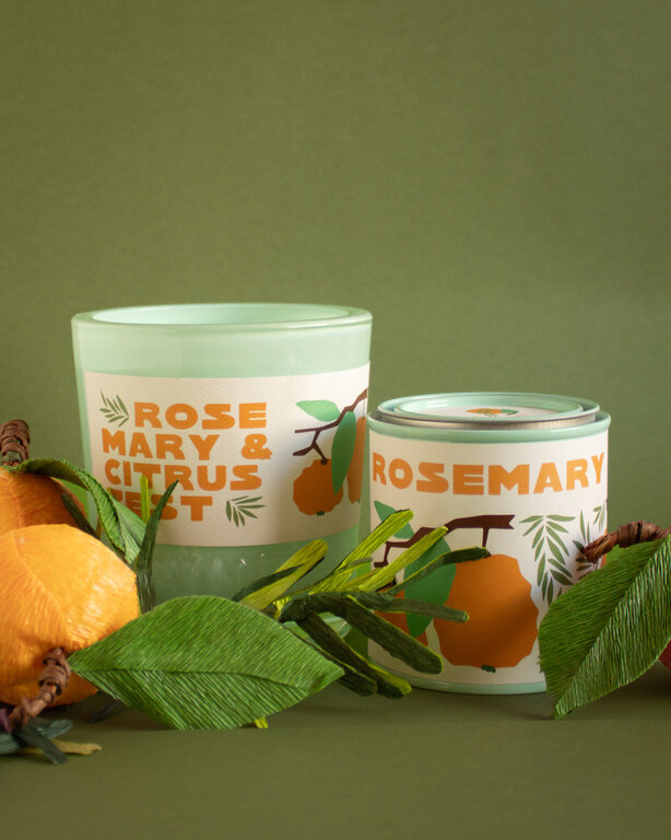 rewind Rosemary & Citrus Tin Candle