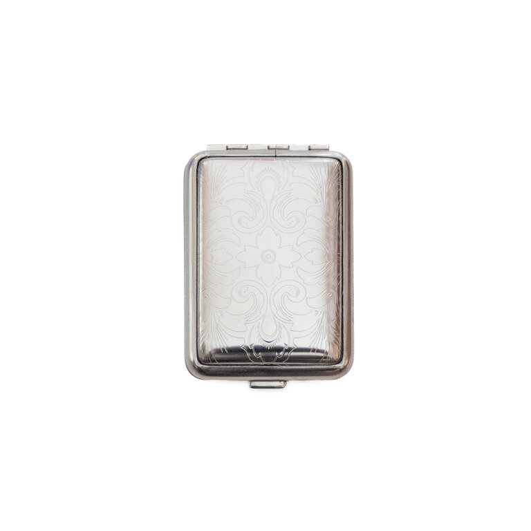 Paris German Silver Pill Case