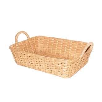 Rectangular Rattan Tray