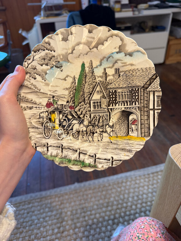 Dessert Plate- Myott "Royal Mail"