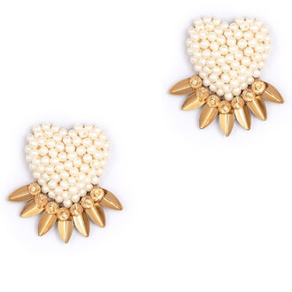 Deepa Gurani Danni Earrings- Gold