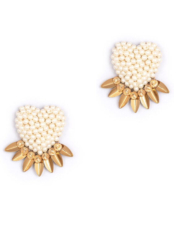 Deepa Gurani Danni Earrings- Gold